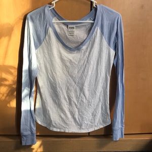 Cotton v-neck from PINK